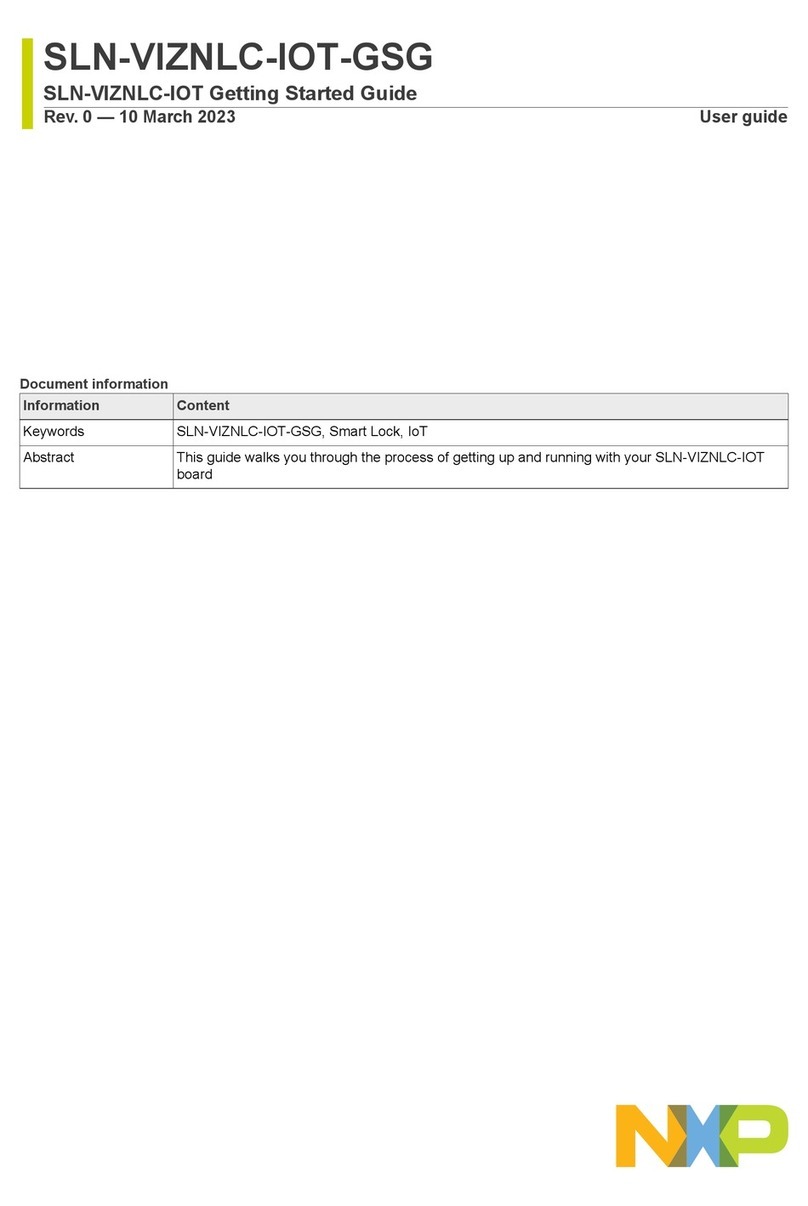 NXP Semiconductors SLN-VIZNLC-IOT User manual
