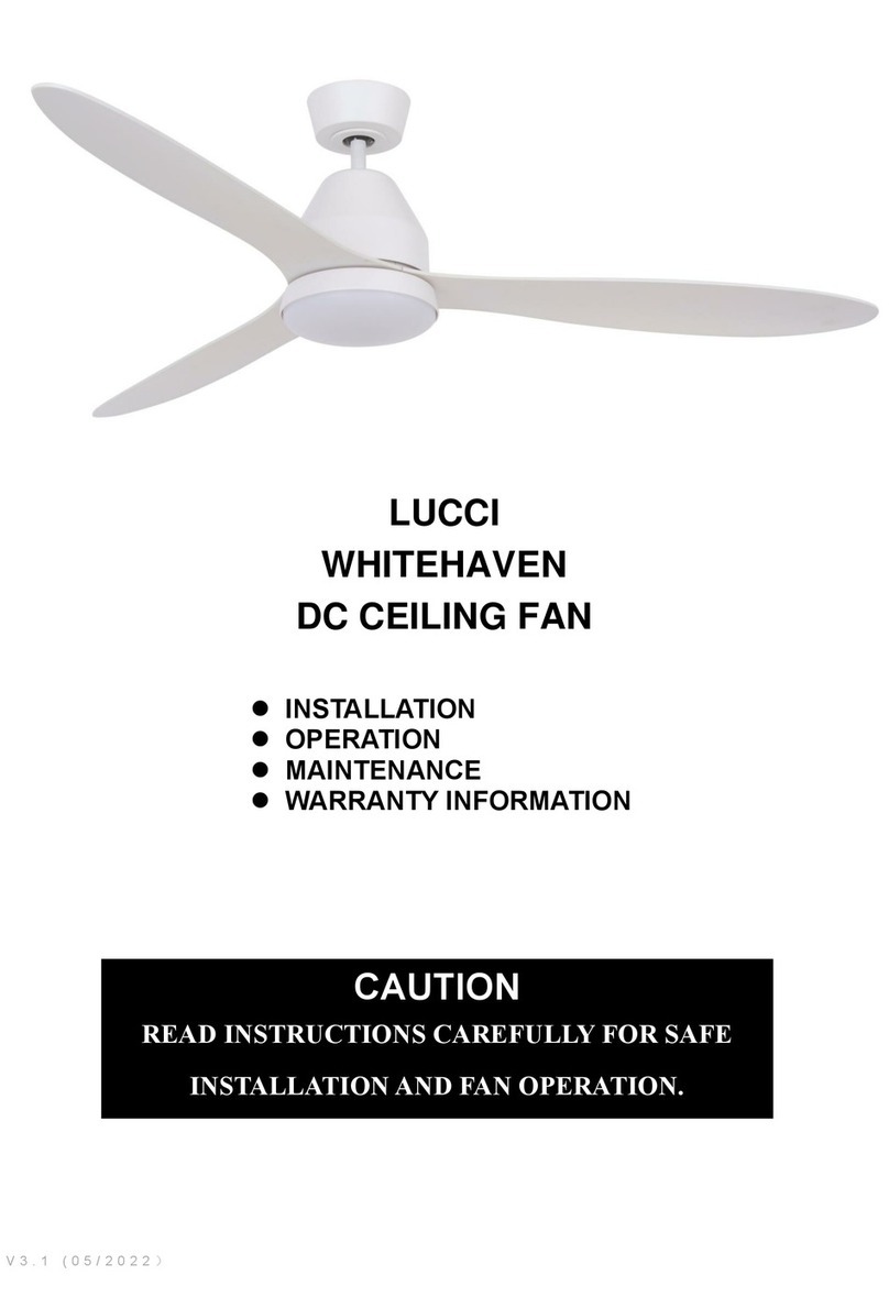 LUCCI WHITEHAVEN User manual LUCCI WHITEHAVEN User manual
