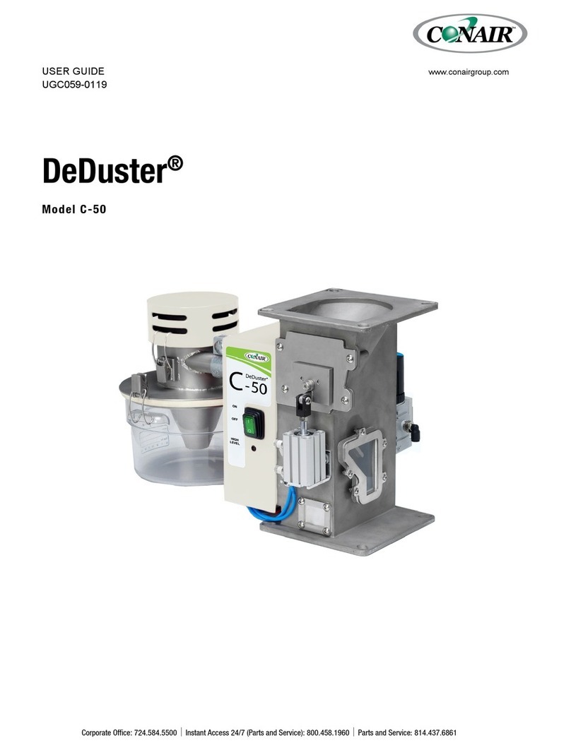 Conair DeDuster C-50 user guide