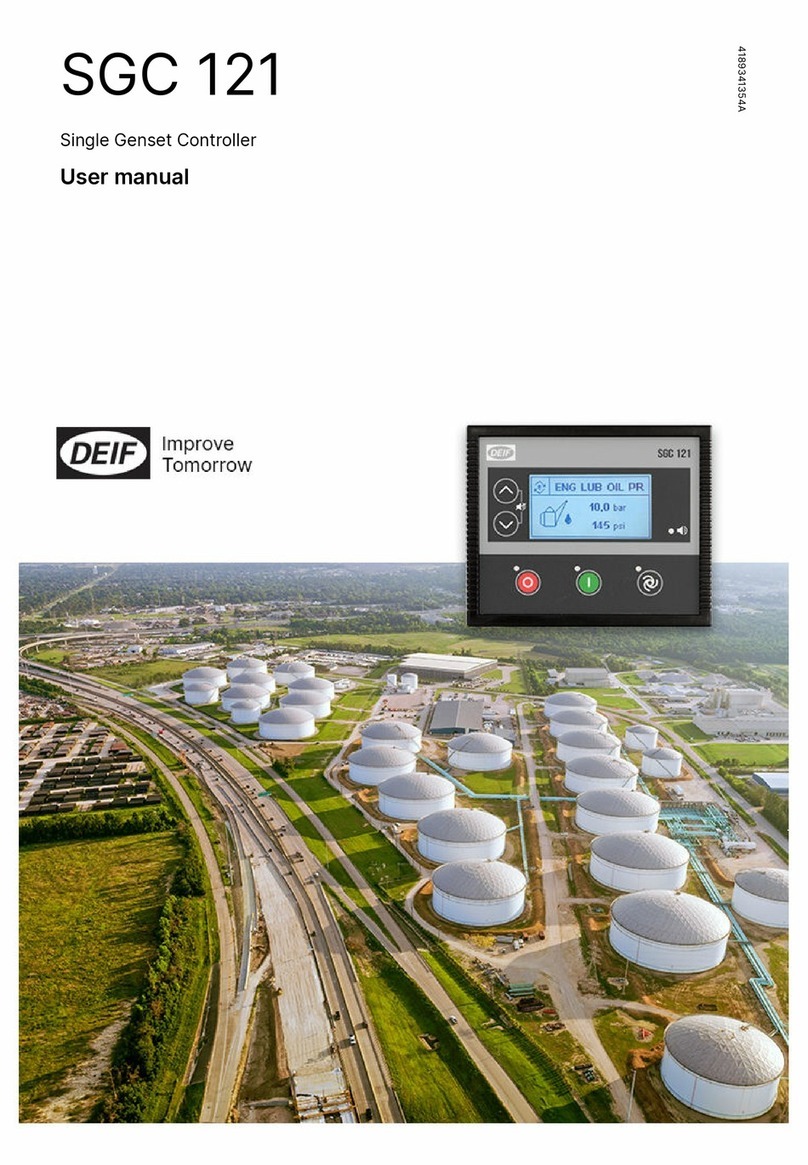 Deif SGC 121 User manual