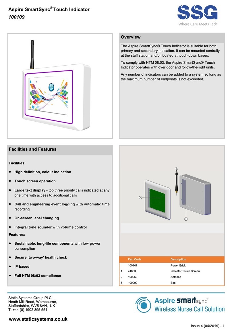 SSG Aspire SmartSync 100109 manual