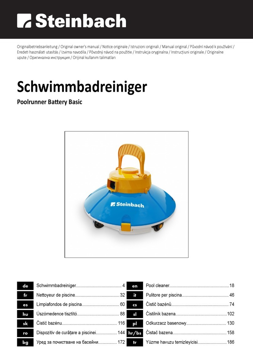 Steinbach Poolrunner User manual Steinbach Poolrunner User manual