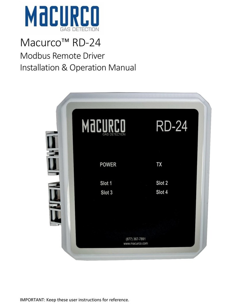 Macurco RD-24 Installation & operation manual