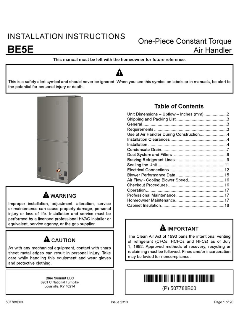 Allied BE5E installation instructions