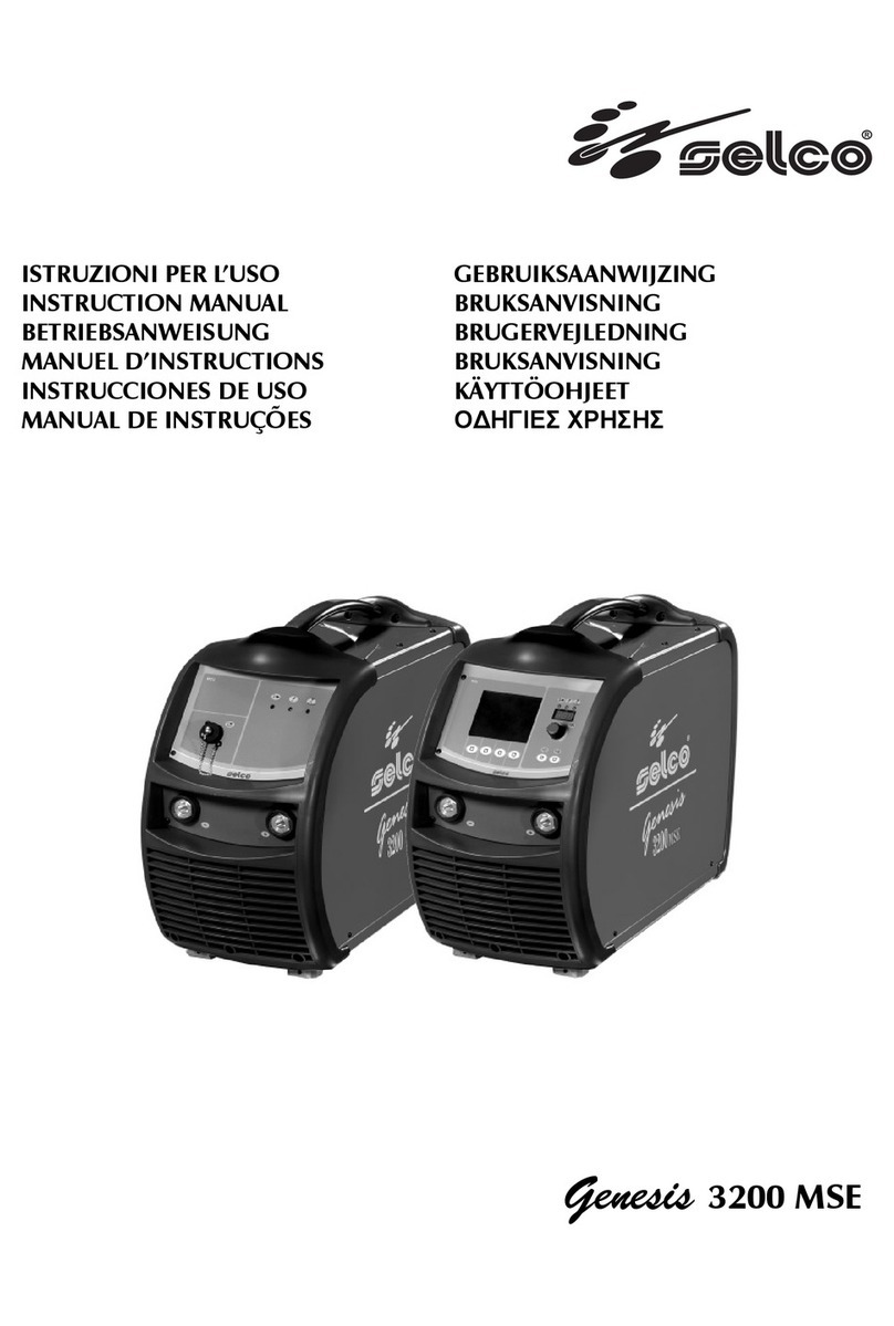 Sel Genesis 3200 MSE User manual