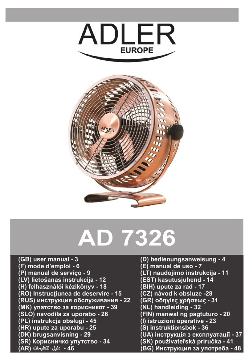 Adler Europe AD 7326 user manual