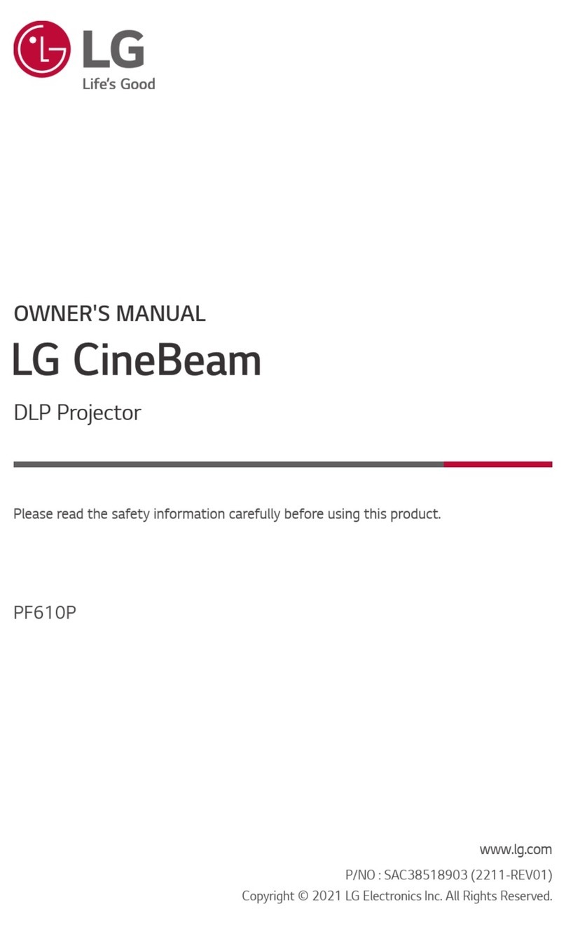 LG PF610P.AEU User manual