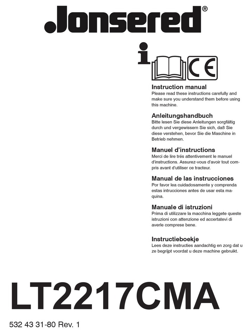Jonsered LT2217CMA User manual