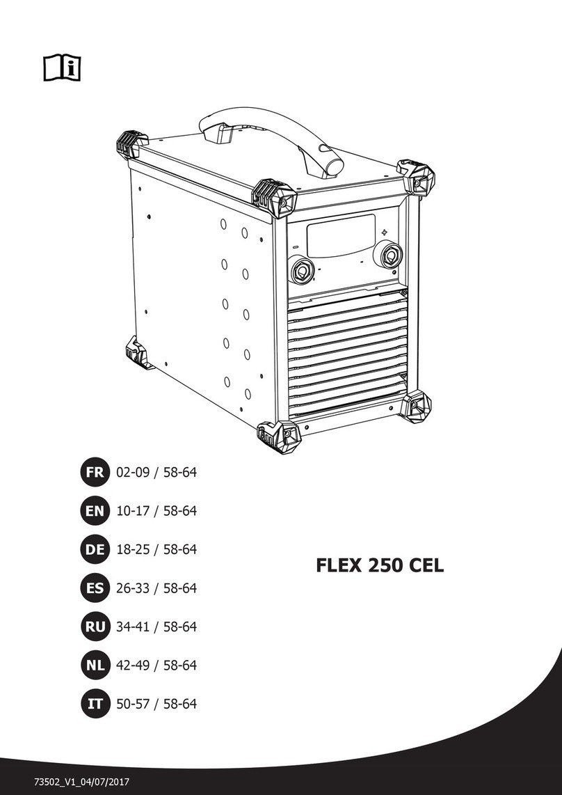 GYS FLEX 250 CEL manual