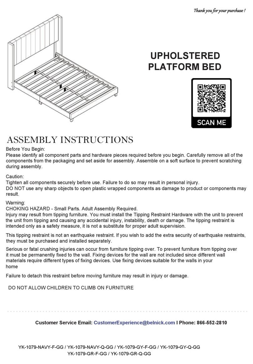 Flash Furniture YK-1079-NAVY-F-GG User manual