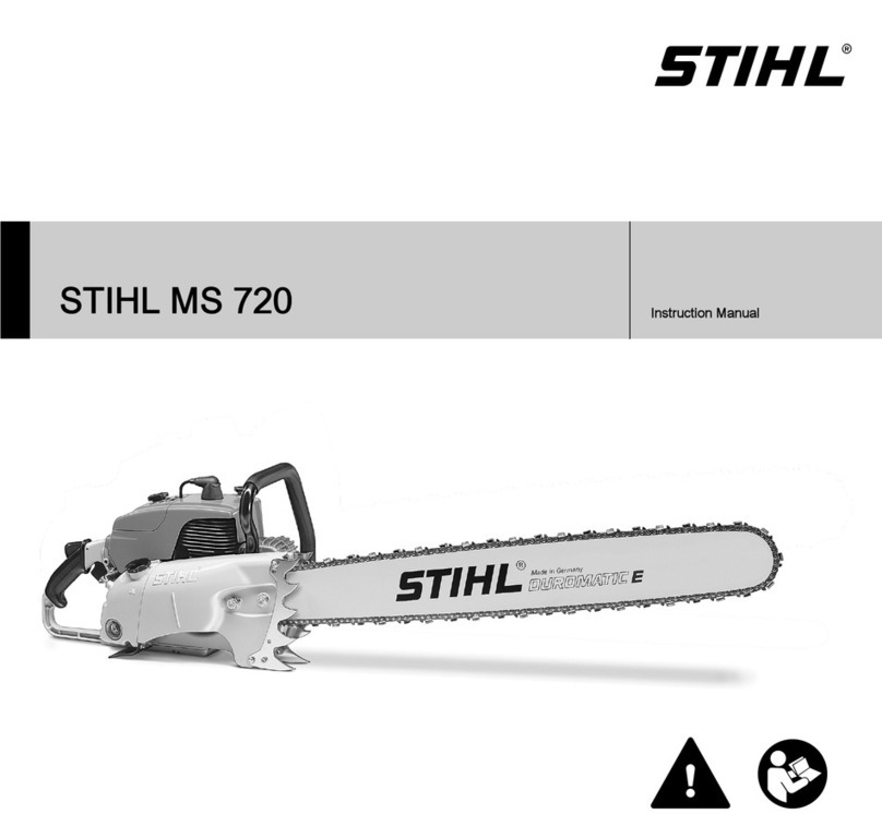 Stihl MS 720 User manual