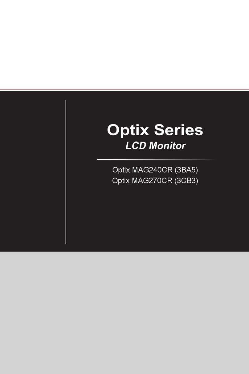 MSI Optix MAG240CR User manual MSI Optix MAG240CR User manual