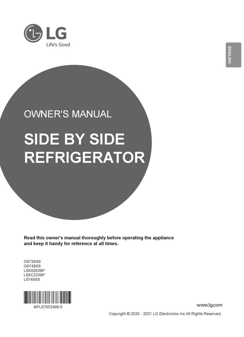 LG LSXC22396 Series owner's manual