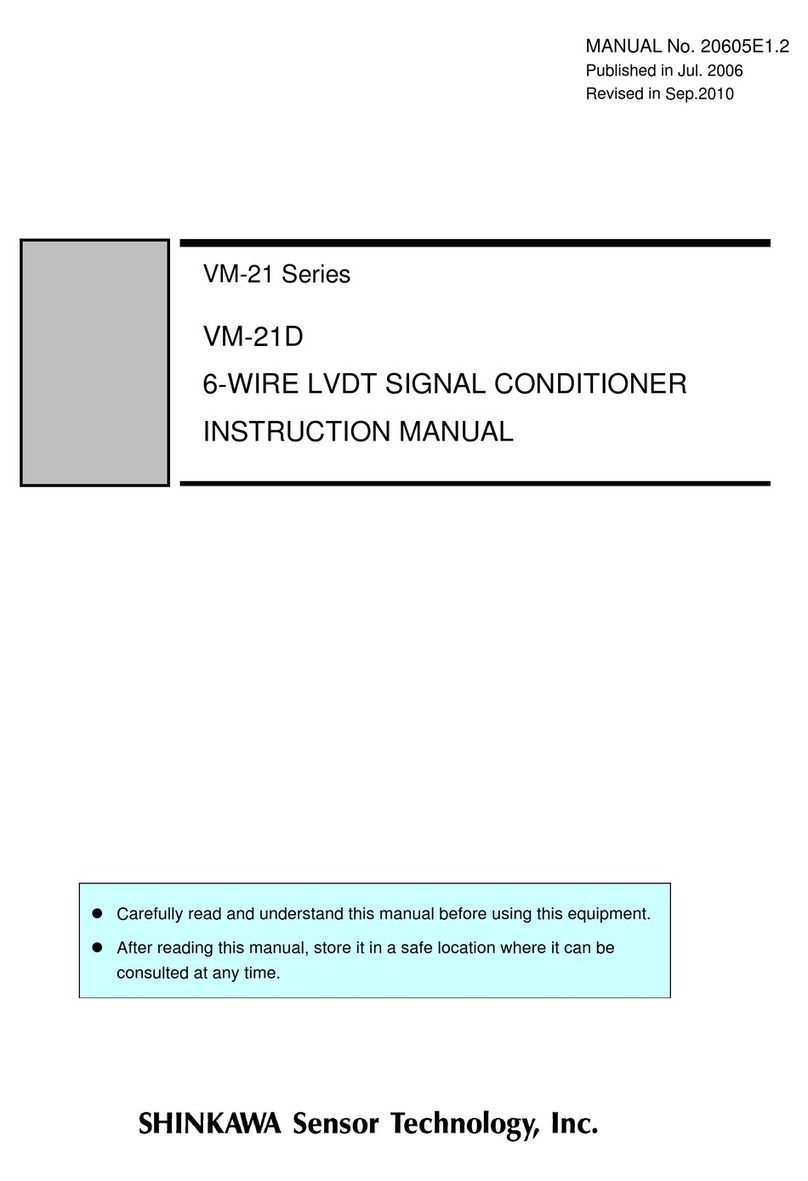 Shinkawa VM-21D instruction manual