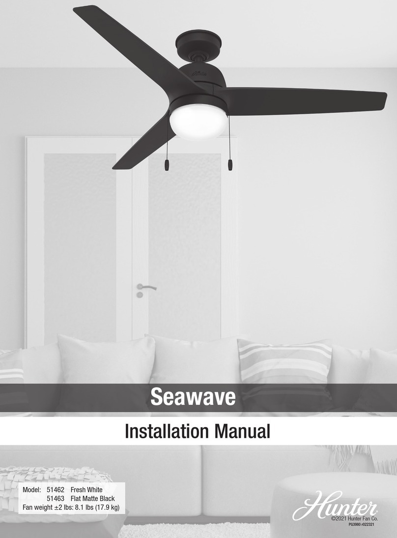 Hunter Seawave User manual