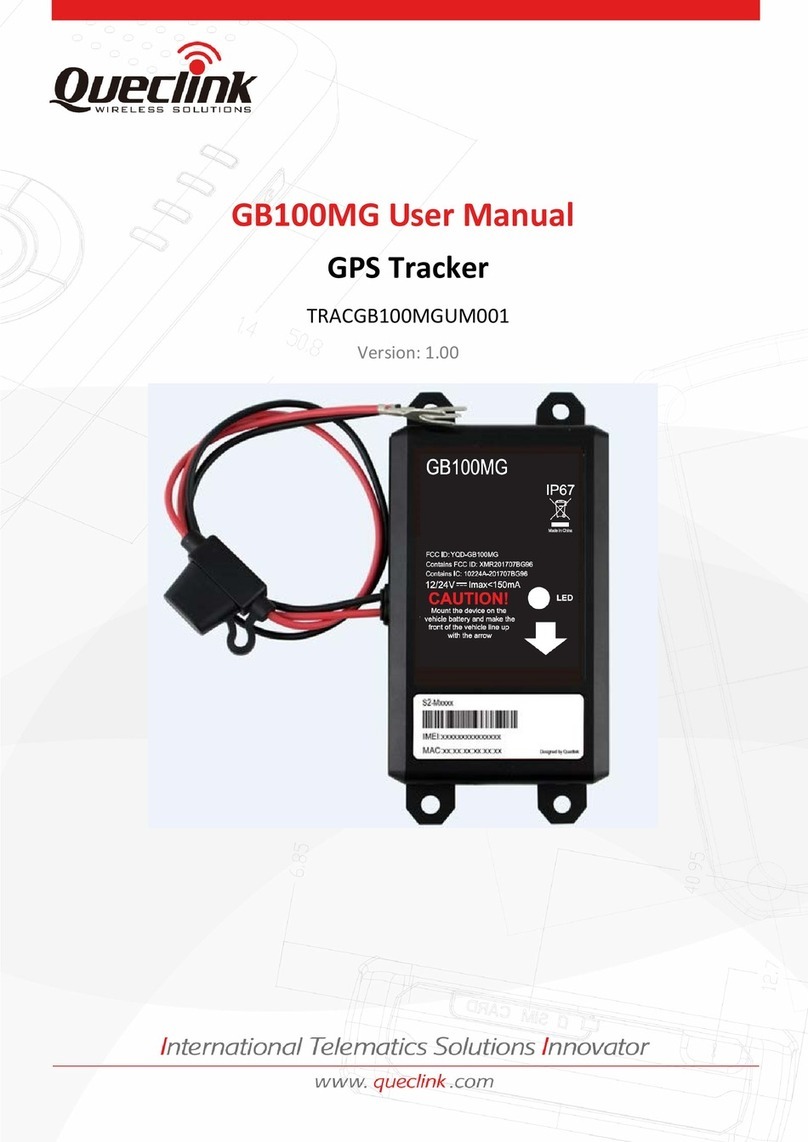 Queclink GB100MG Lite User manual