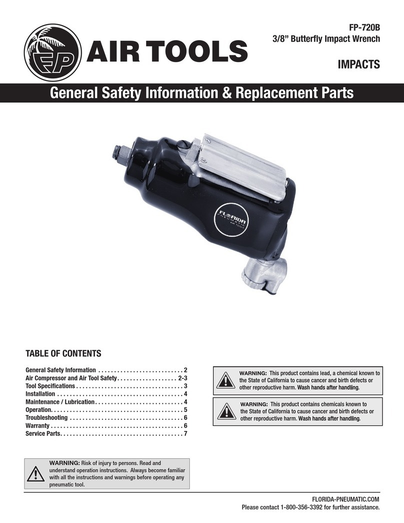 FP FP-720B General Safety Information & Replacement Parts