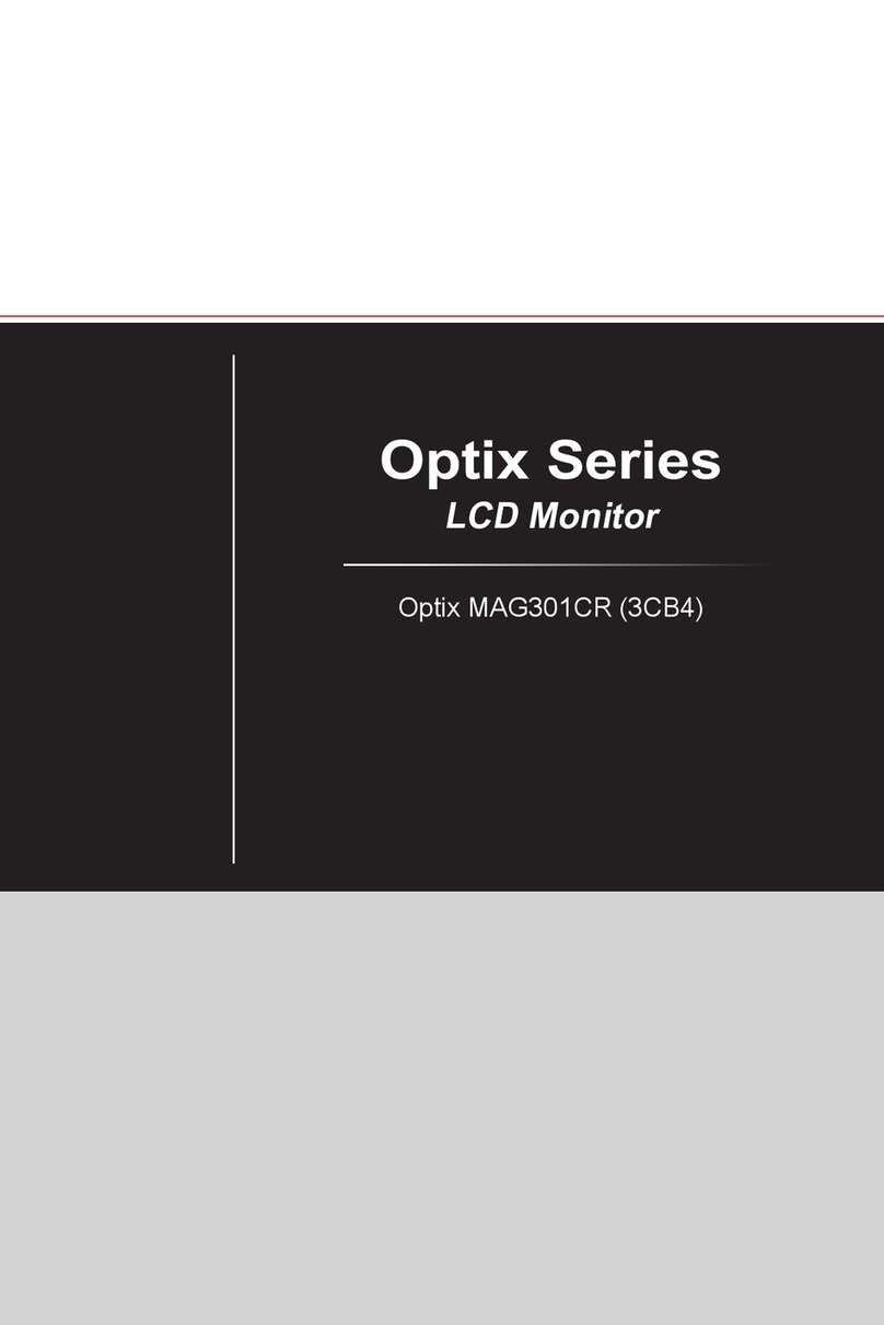 MSI Optix MAG301CR User manual MSI Optix MAG301CR User manual