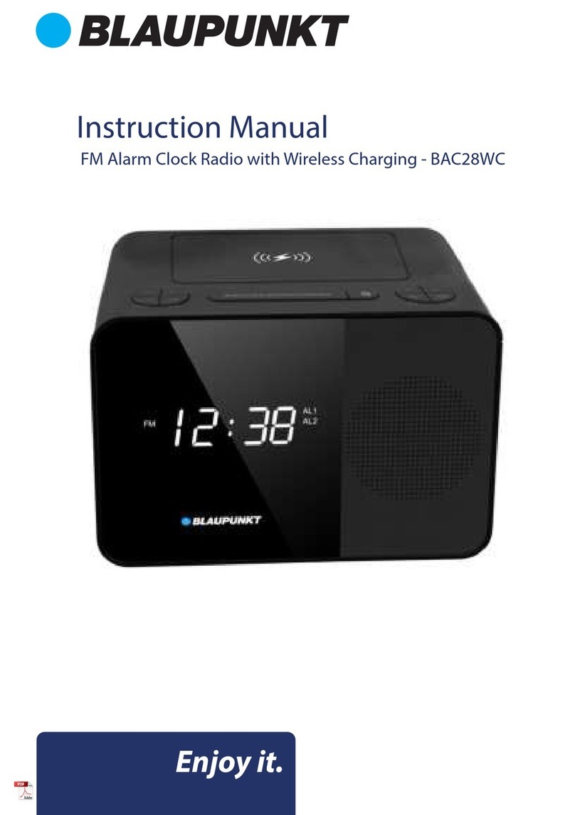 Blaupunkt BAC28WC instruction manual
