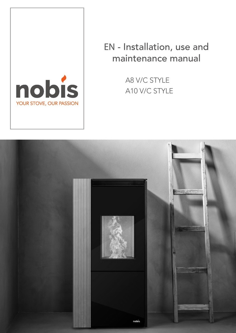 Nobis A10 V STYLE Instructions for installation, use and maintenance manual