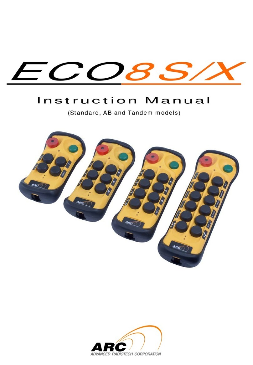 ARC FLEX ECO 8S User manual