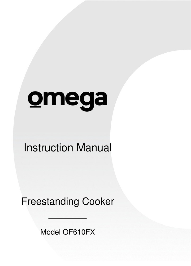 Omega OF610FX instruction manual