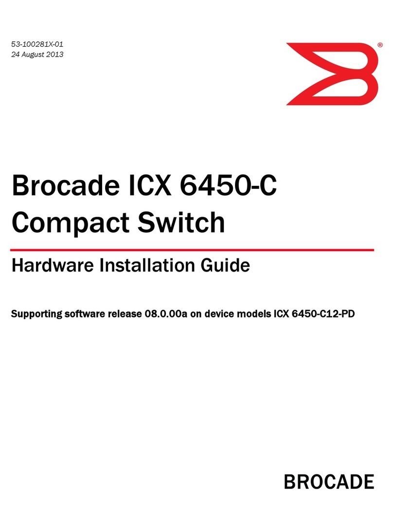 Brocade Communications Systems ICX 6450-C Manual Brocade Communications Systems ICX 6450-C Manual