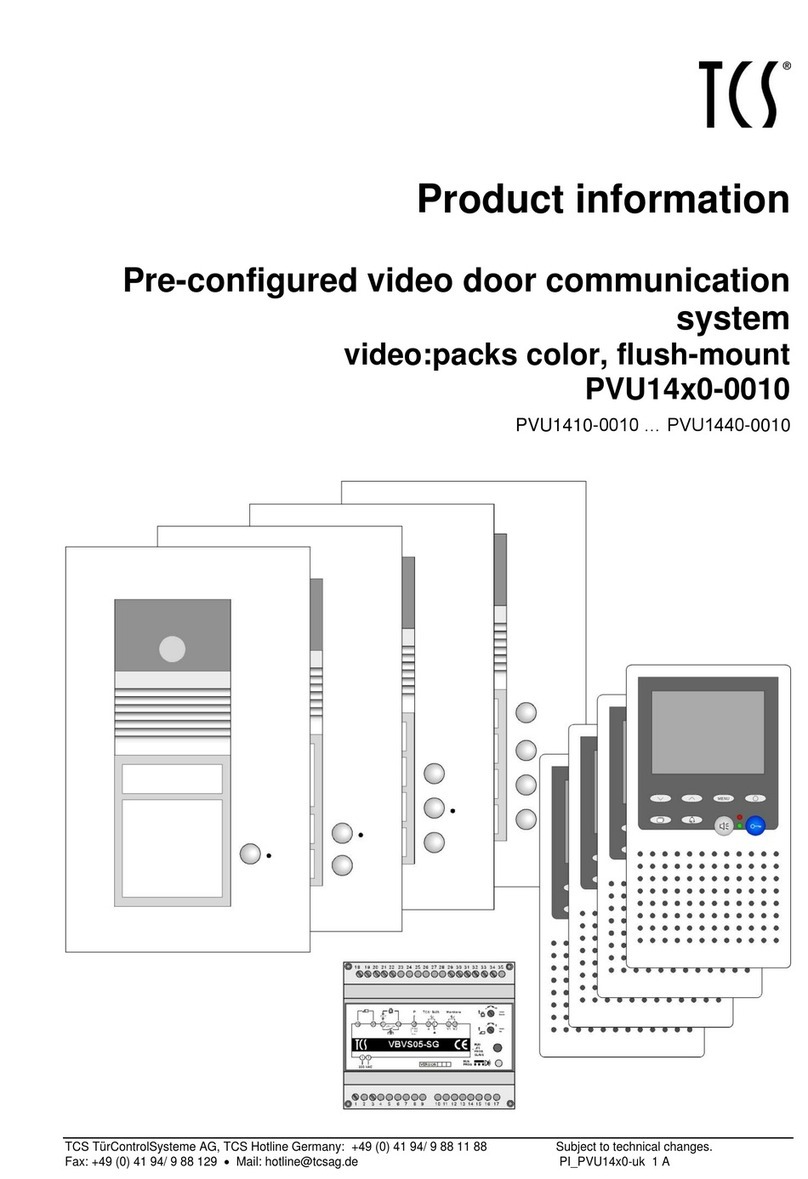 TCS PVU14 0-0010 Series Product information