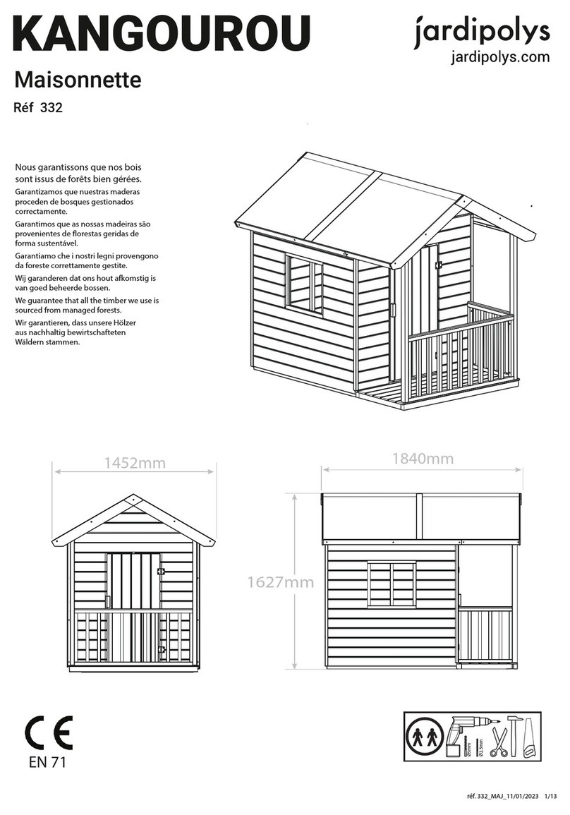 jardipolys KANGOUROU 332 manual