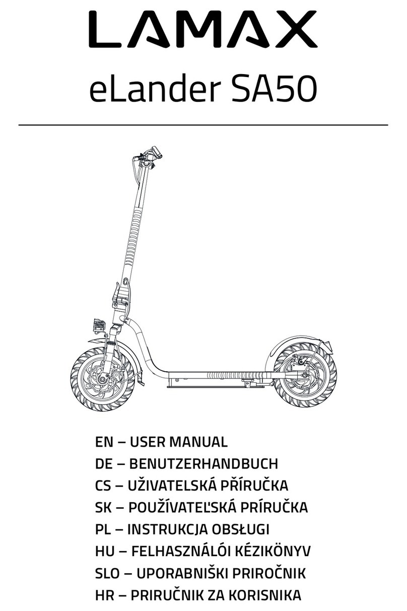LAMAX eLander SA50 User manual