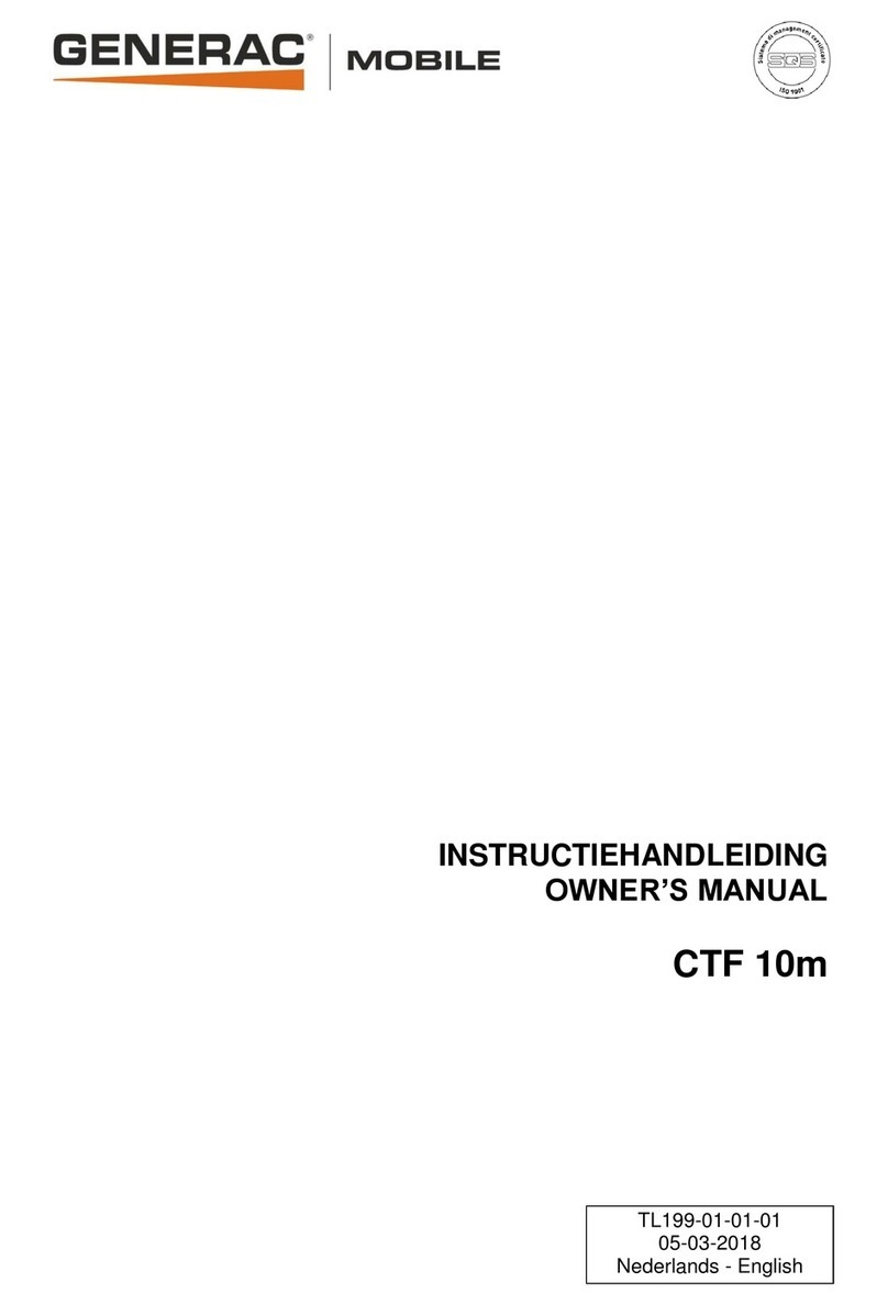 Generac Mobile CTF 10m User manual