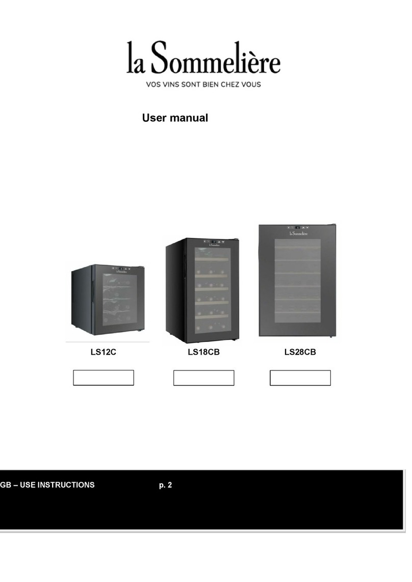 La Sommeliere LS12C user manual