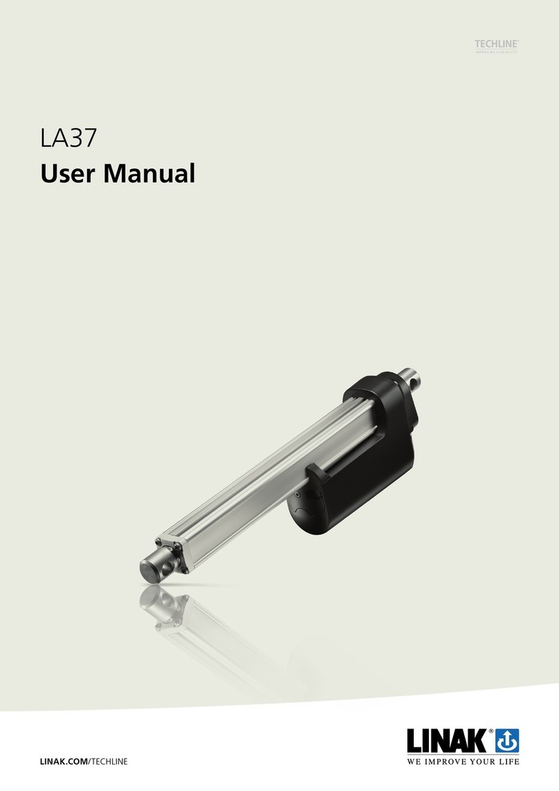 Linak TECHLINE LA37 User manual