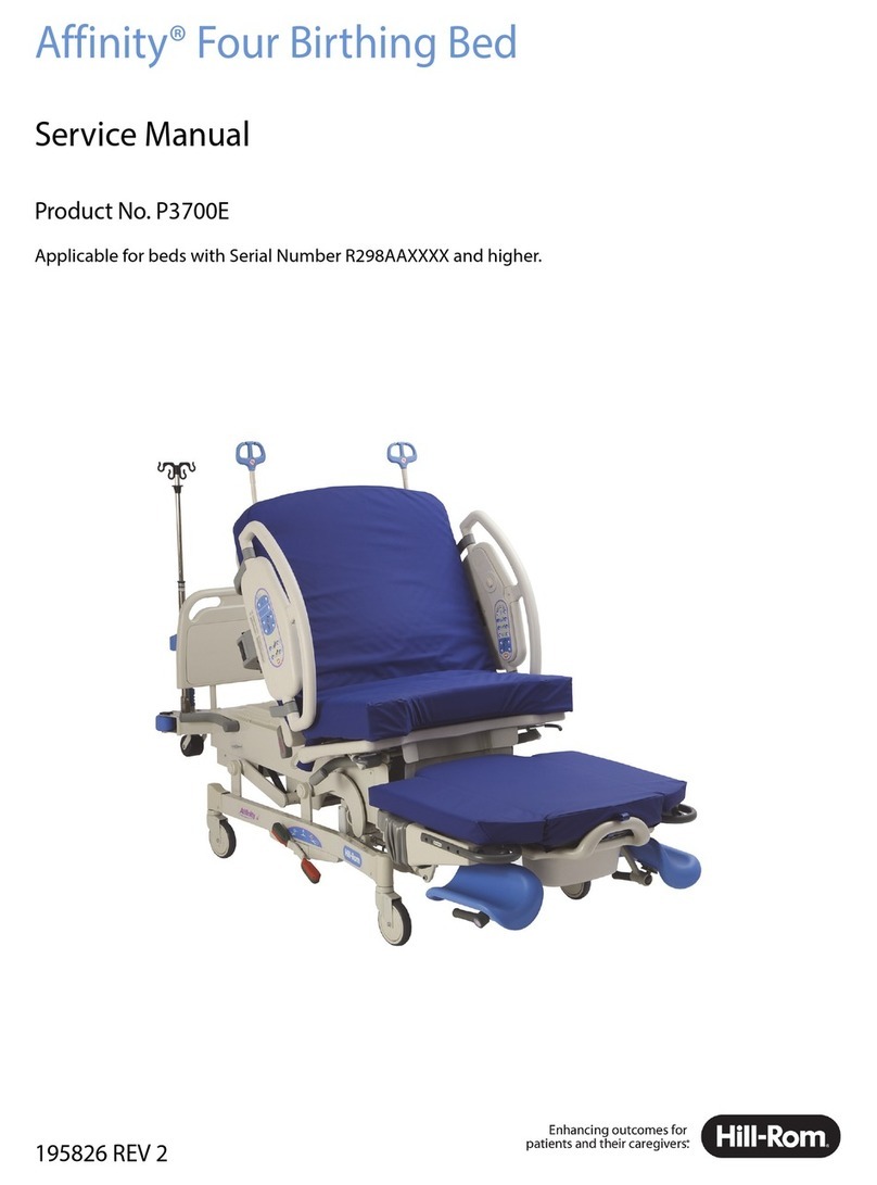 Hillrom Affinity P3700E User manual