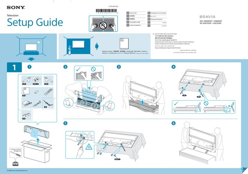 Sony Bravia KDL-43W800F User manual