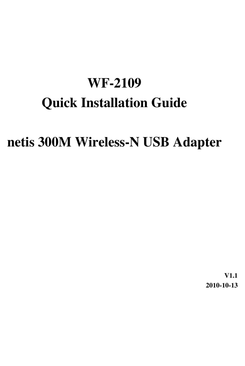 Netis WF2109 User manual
