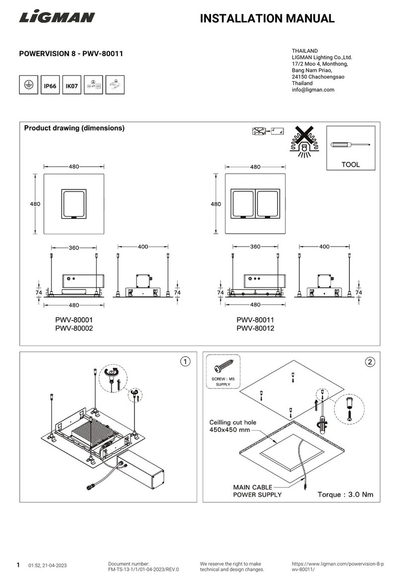LIGMAN POWERVISION 8 User manual LIGMAN POWERVISION 8 User manual