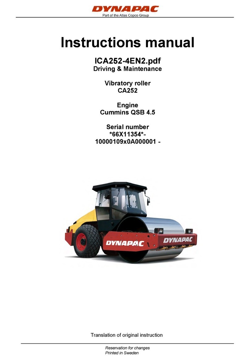 Dynapac CA 252 User manual