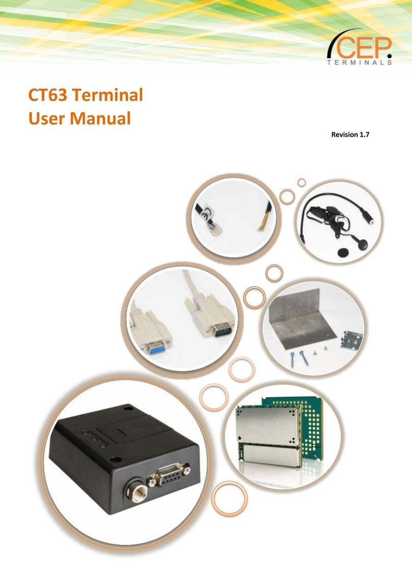 CEP CT63 user manual