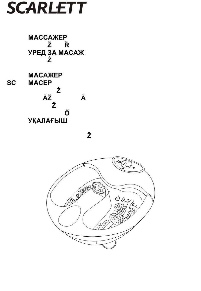Scarlett SC-209 User manual