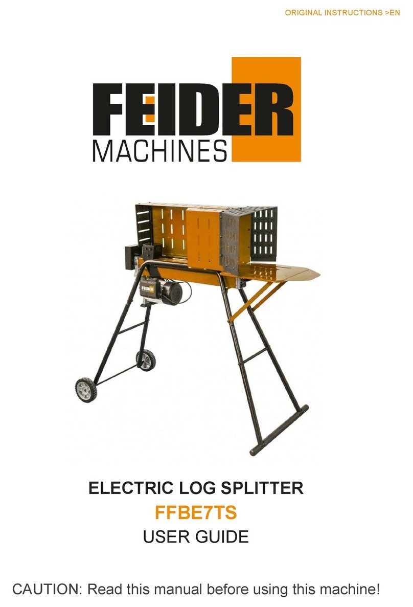 Feider Machines FFBE7TS User manual