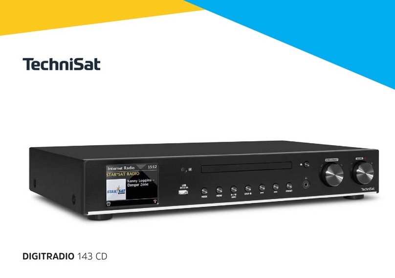 TechniSat DIGITRADIO 143 CD User manual