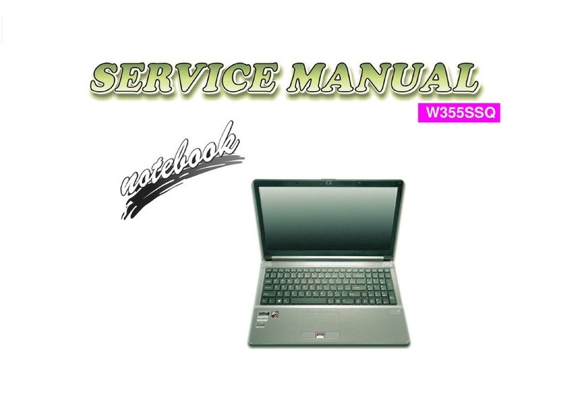 Clevo W355SSQ Service manual