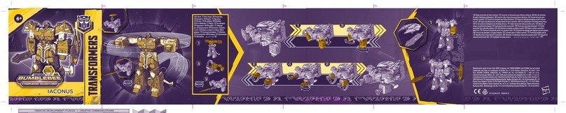 Hasbro Transformers Bumblebee Cyberverse Adventures... User manual