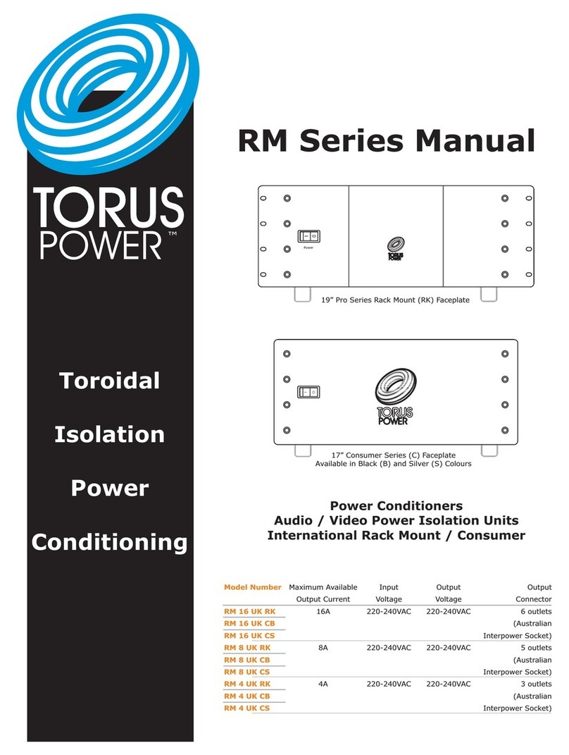 Torus Power RM Series manual