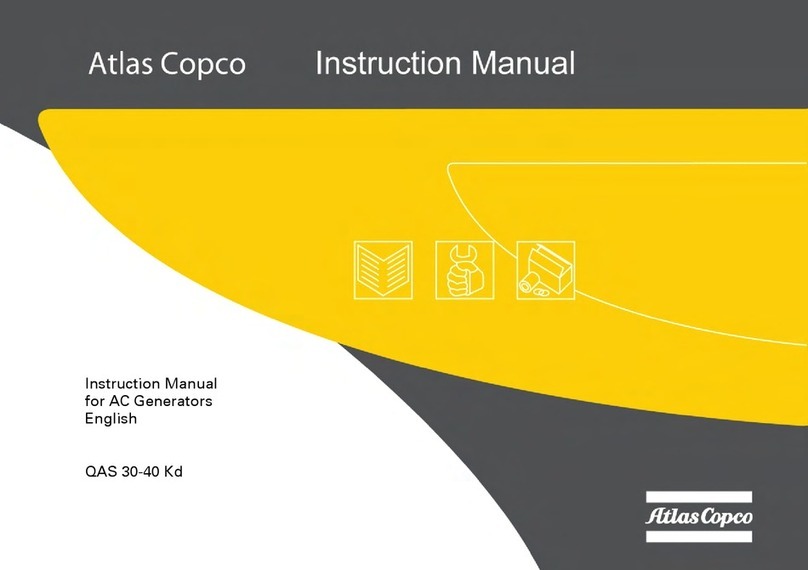 Atlas Copco QAS 30-40 Kd instruction manual