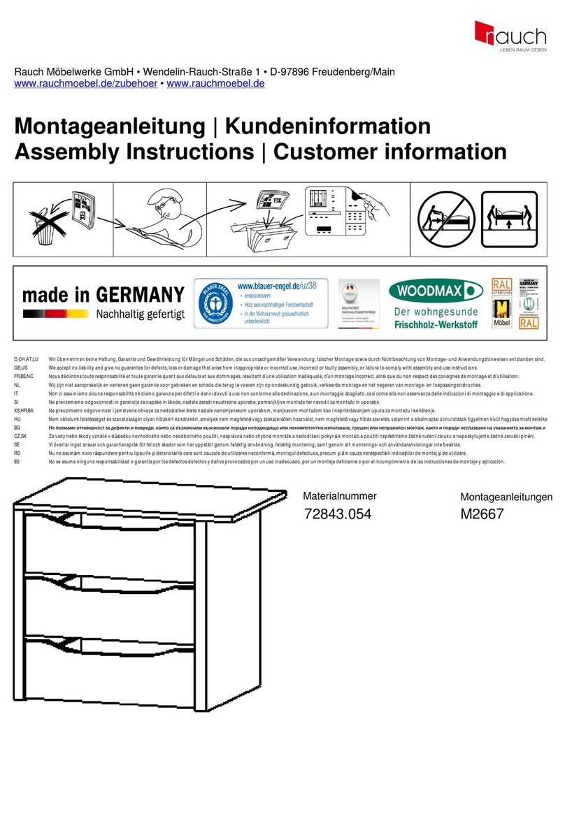 Rauch 72843.054 Assembly instructions Rauch 72843.054 Assembly instructions