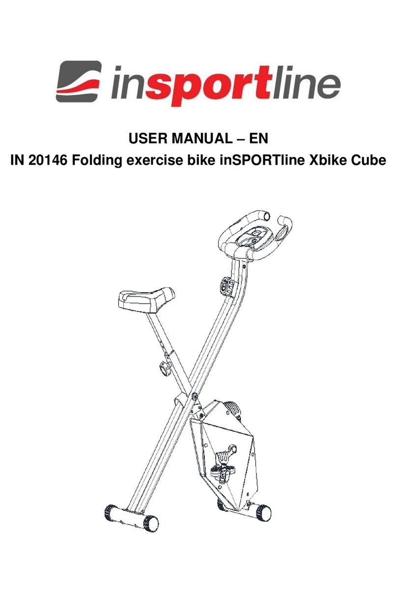 Insportline Xbike Cube IN 20146 user manual
