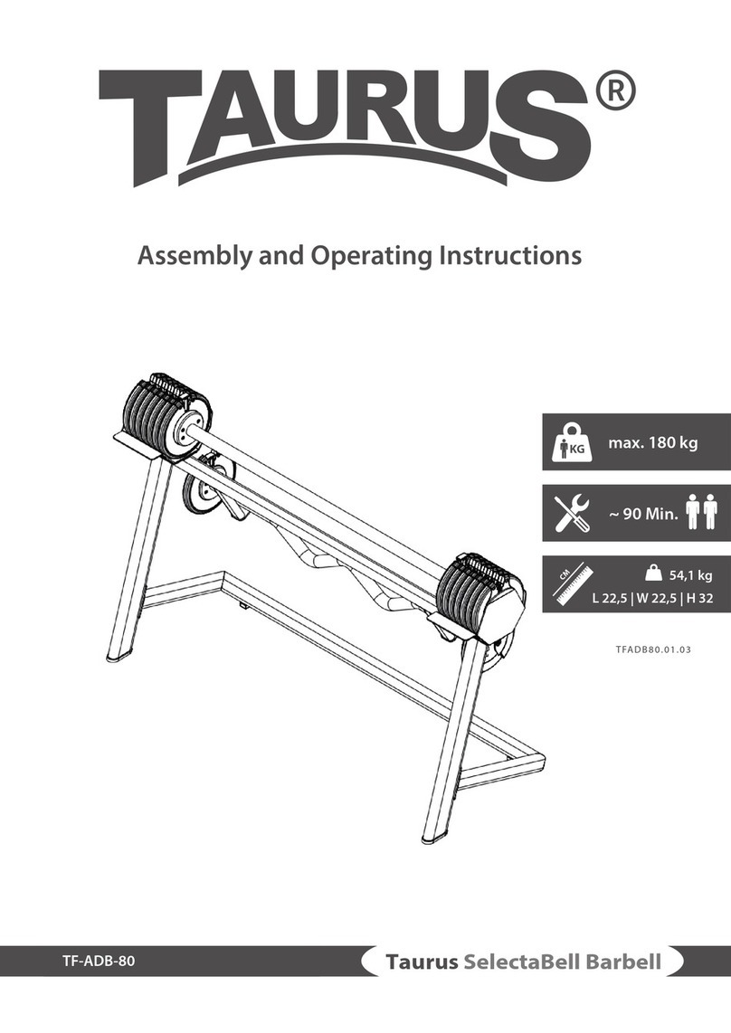 Taurus TF-ADB-80 Assembly and operating instructions