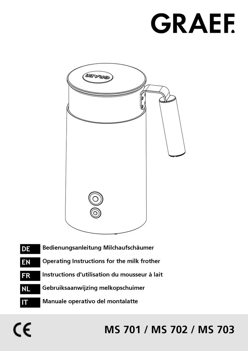 Graef MS 703 operating instructions